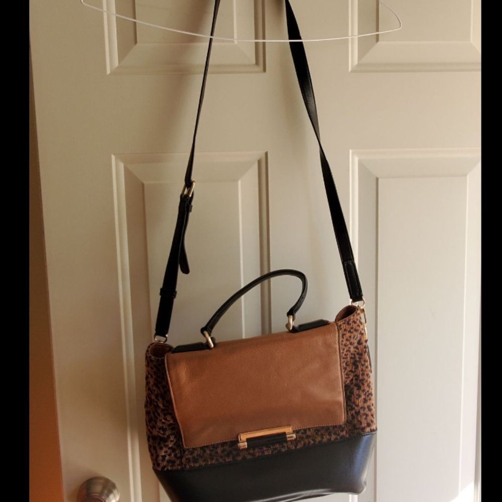 DIANE VON FURSTENBERG ANIMAL PRINT HANDBAG